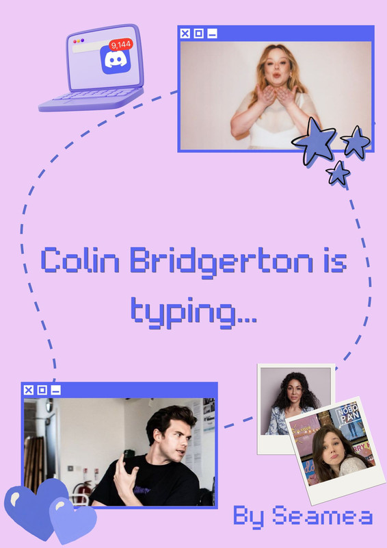 Colin Bridgerton is typing