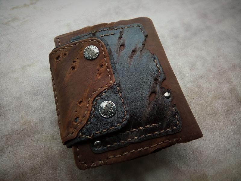 кошелек череп п2