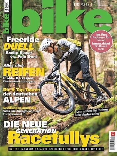 Cover: Bike Das Mountainbikemagazin Mai No 05 2024
