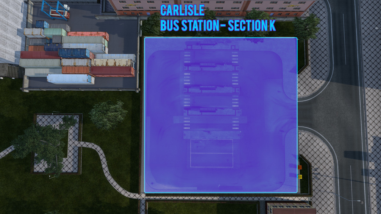 Carlisle Bus Station Section K