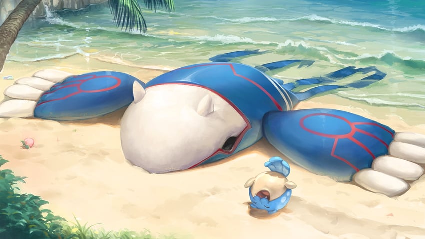 kyogre-and-spheal-pokemon-drawn-by-jigum