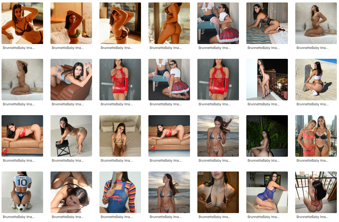 ✨ Sarahh.hxx / Brunnettebaby Huge Premium Archive❤️🔥