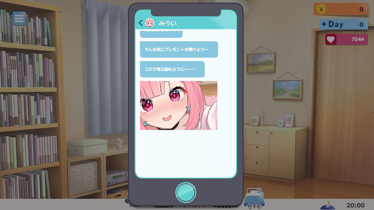 No-good Streamer Mirai-chan APK mobile 
