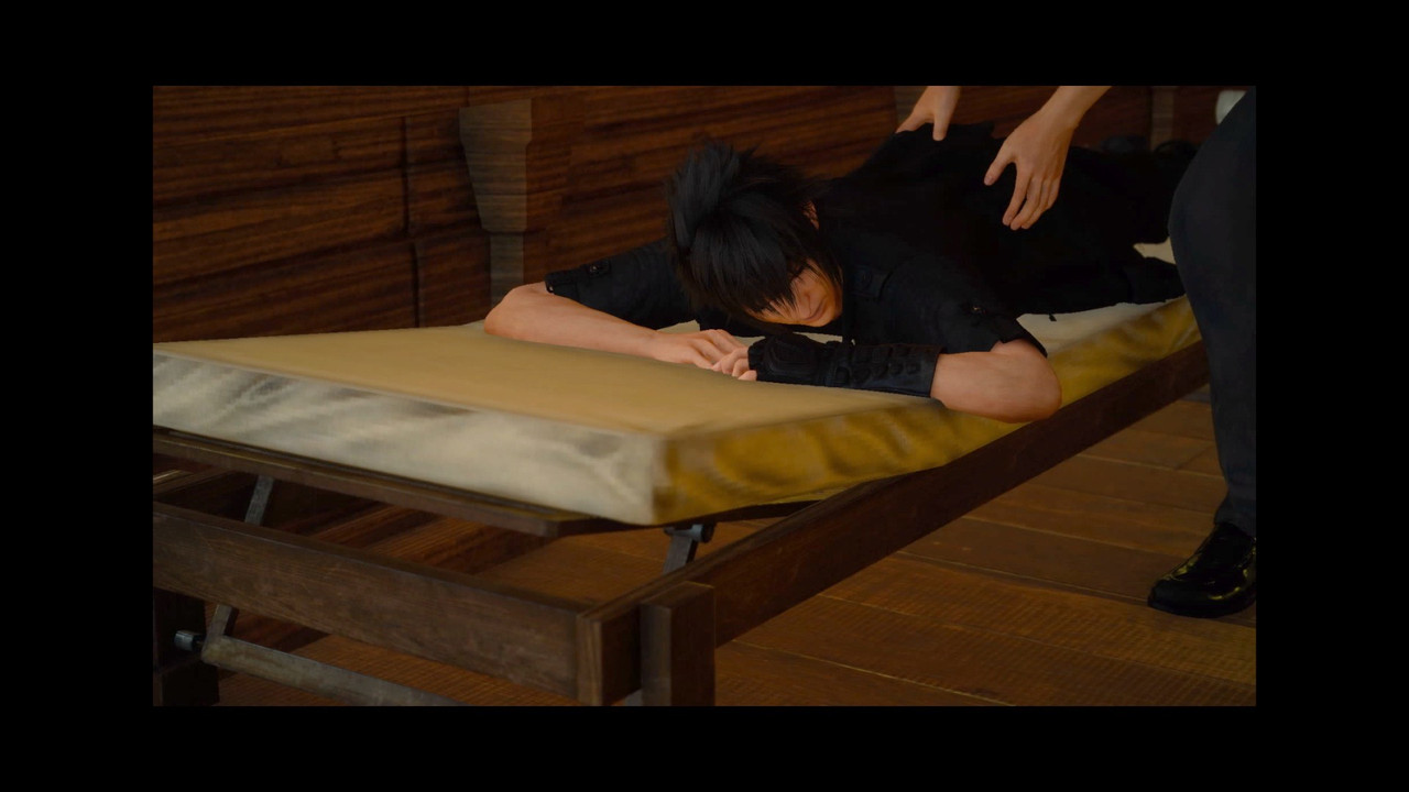 noct getting the worst massage of his life