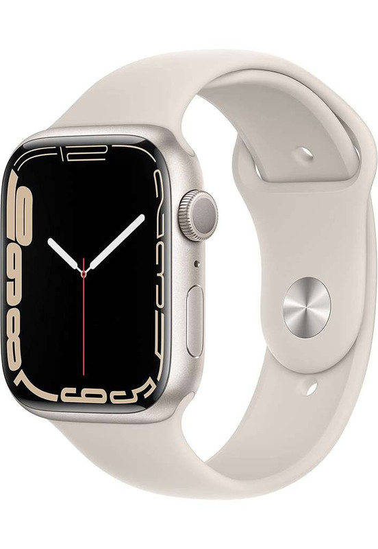 Amazon: Apple Watch Series 7 45 MM (Blanco Estelar) 