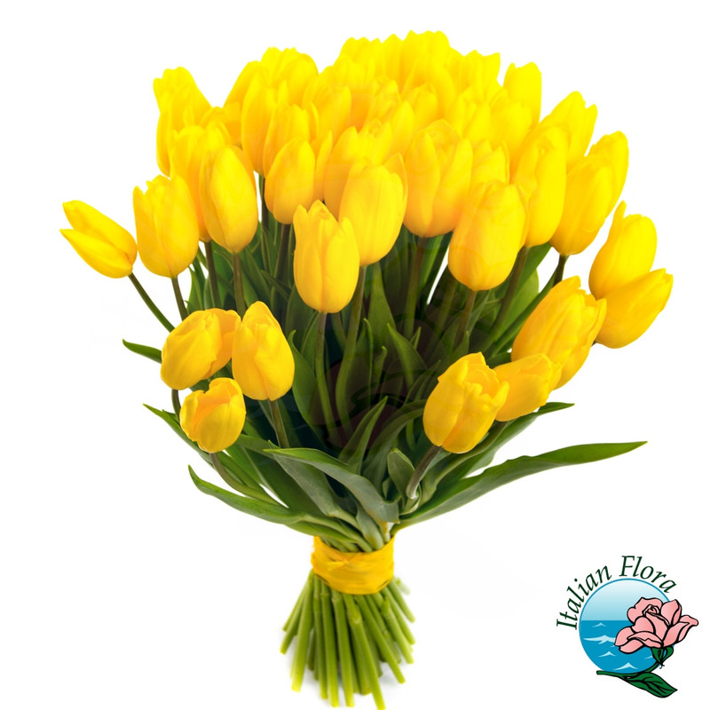 Bouquet di tulipani gialli