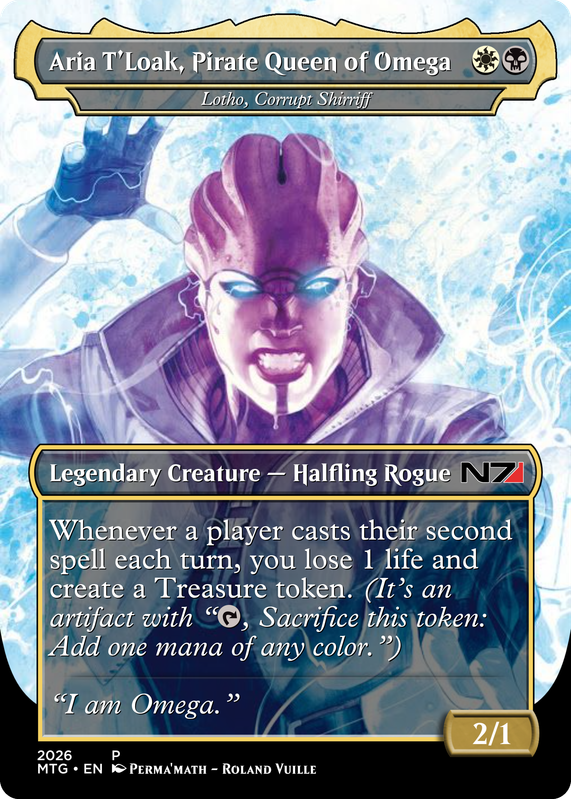 Lotho Corrupt Shirriff (Aria T Loak Pirate Queen of Omega)
