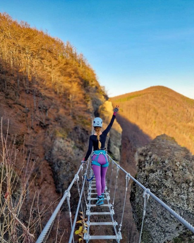 legins-w-a-view-@adka__p-The longest rope bridge in Slovakia with a total length of 78 m