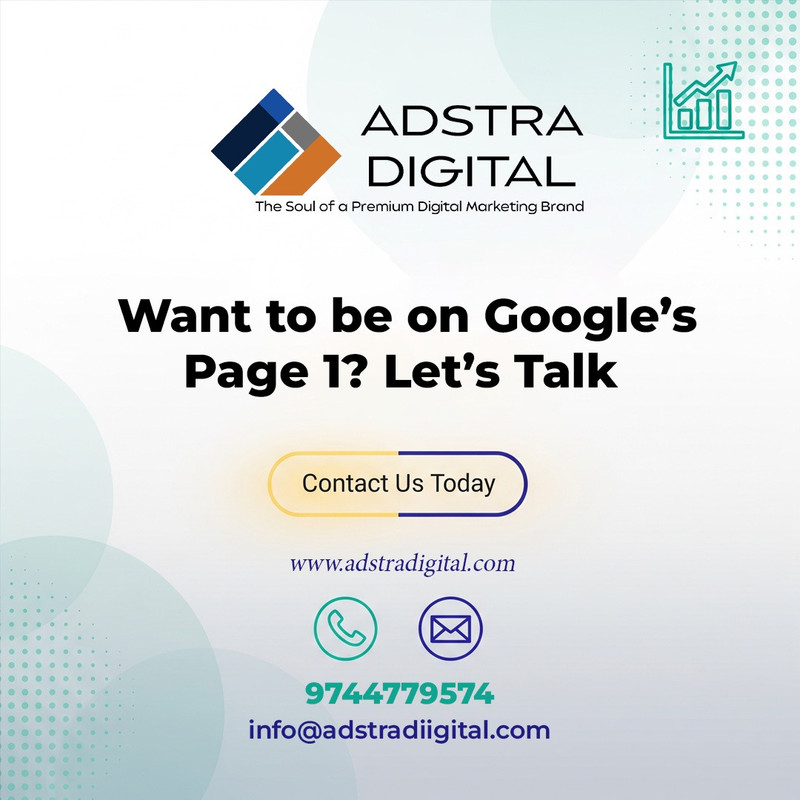 Want to be on Google's page 1? Let's Talk