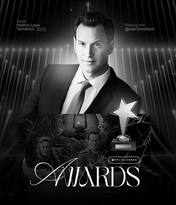 Award modelo PRATA melhor look tematico patrickwilson