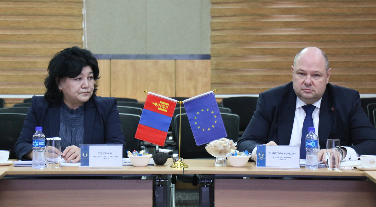 “Монгол Улсын шүүх эрх мэдлийн шинэтгэлийг үр дүнтэй хэрэгжүүлэх нь” хосолмол түншлэлийн “Твиннинг” төслийн талаар уулзалт хийв
