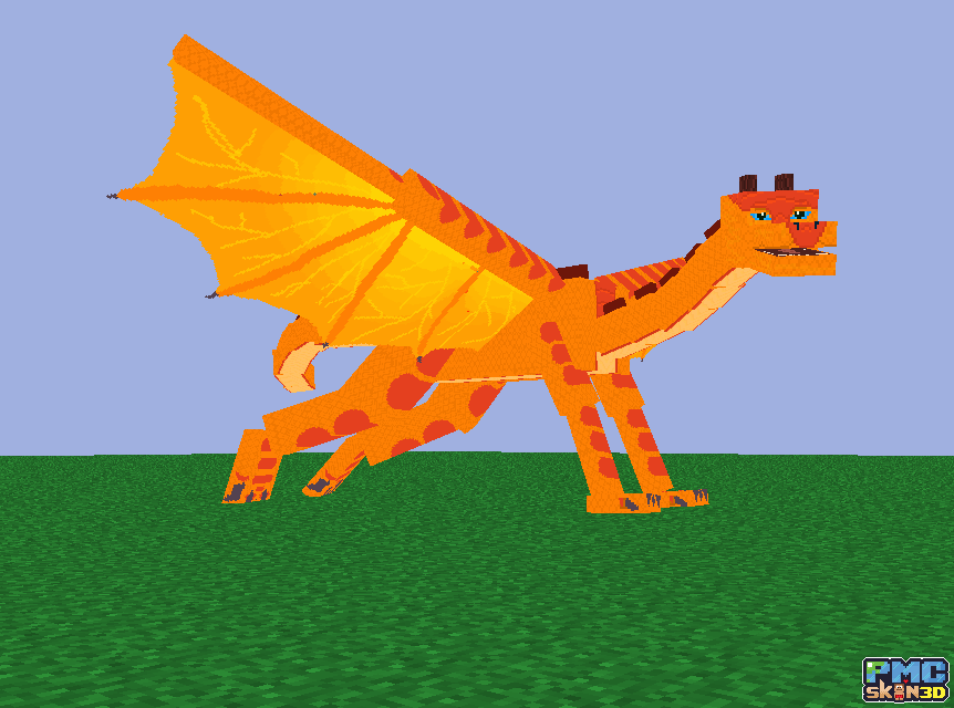 Peril (#2) | Wings of Fire Minecraft Mob Skin