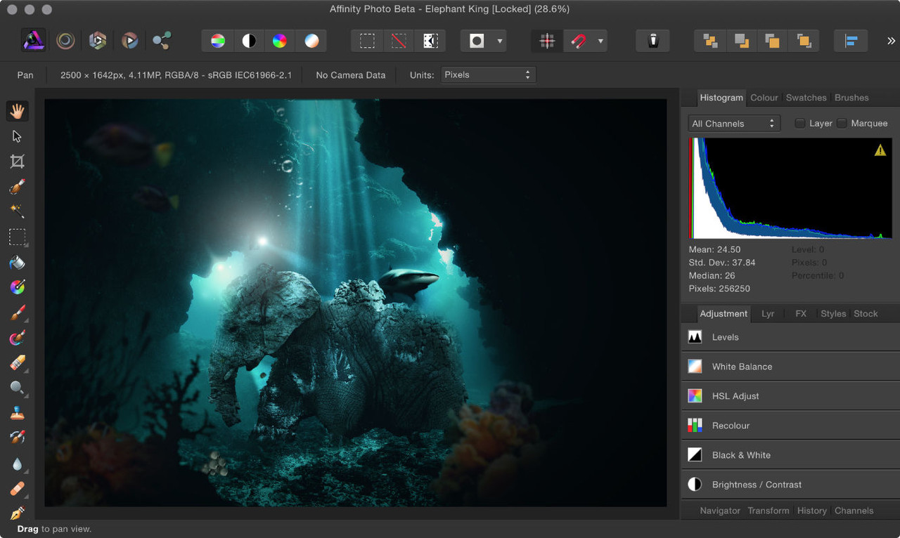 affinity photo on linux