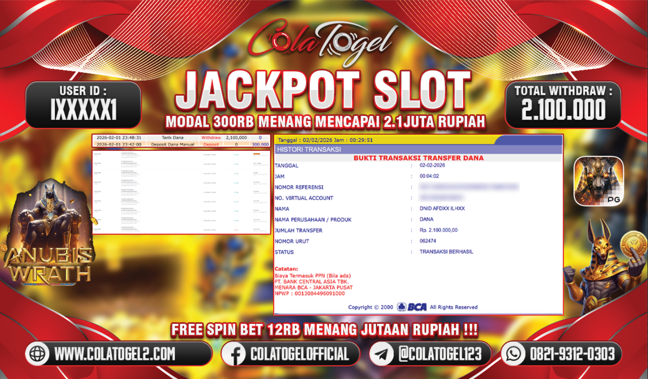 JACKPOT SLOT GACOR!!