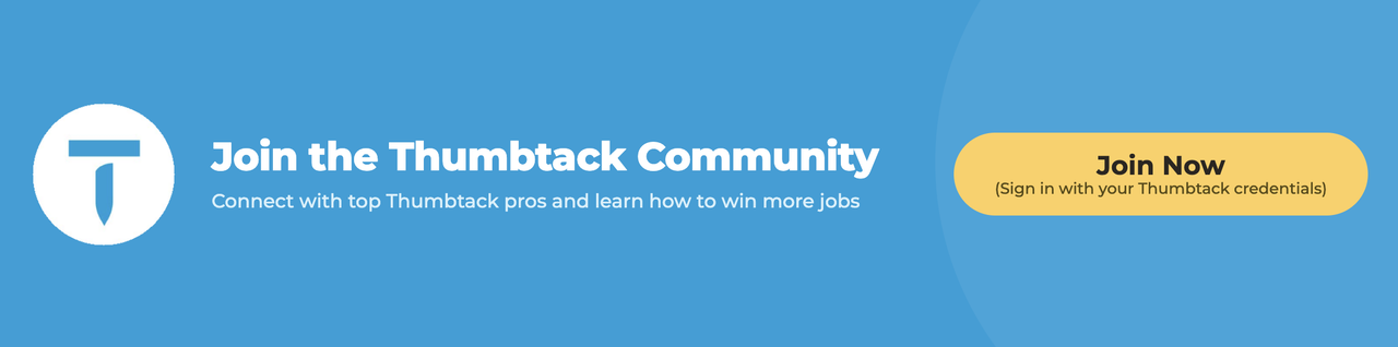 Join the Thumbtack Community