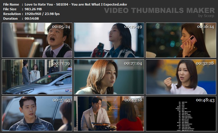 Love to Hate You S01E04 You are Not What I Expected mkv
