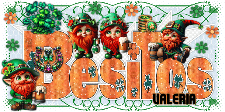 Besos Patricks Day valeria