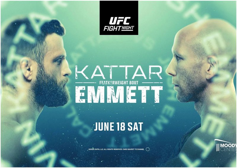 Промо преди UFC on ESPN: Кейтър - Емет