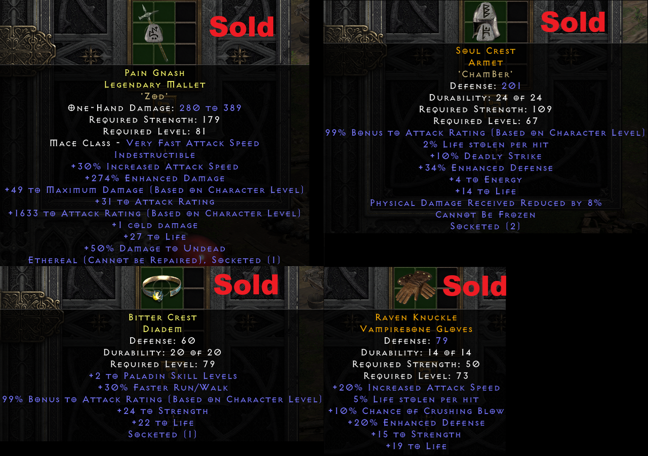Selling Erep Fools Ba Zerker - Topic - d2jsp
