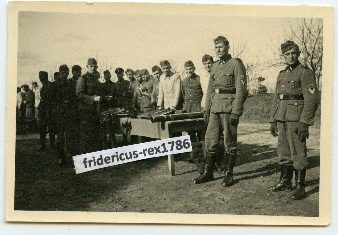 Foto T.-Div. 1.Btl Polen Rastenburg Granatwerfer Truppenübungsplatz Arys2