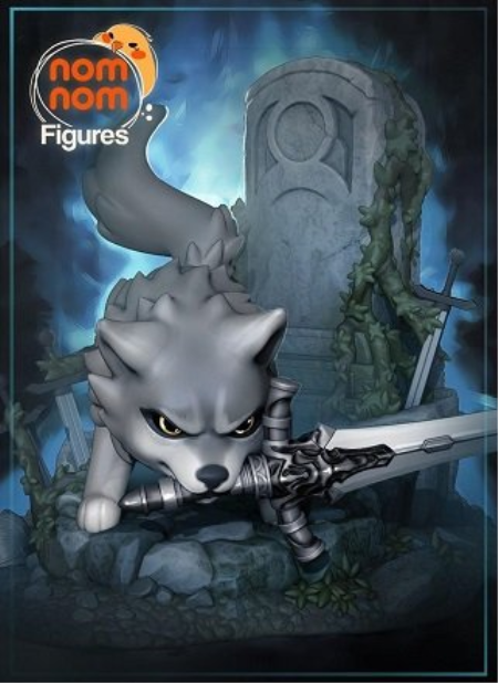Chibi Great Grey Wolf Sif – 3D Print Model Chibi Great Grey Wolf Sif – 3D Print Model
