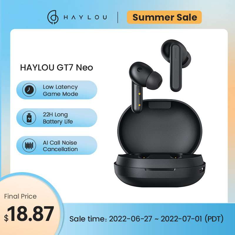 AliExpress: HAYLOU GT7 Neo TWS V5.2 - Auriculares inalámbricos 