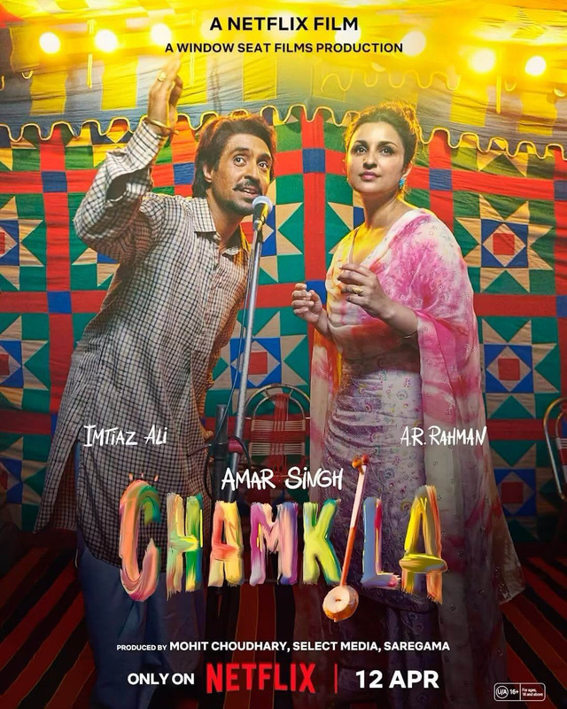  Amar Singh Chamkila (2024) Hindi 720p NF HDRip x264 AAC 5.1 MSubs Full Bollywood Movie [1.3GB] Full Movie Download