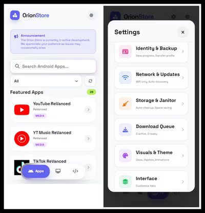 Orion Store V1.2.1 – (6 MB) Orion Store V1.2.1 – (6 MB)