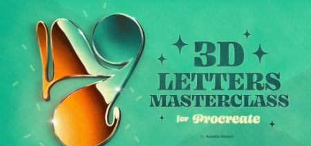 3D Letters Masterclass for Procreate