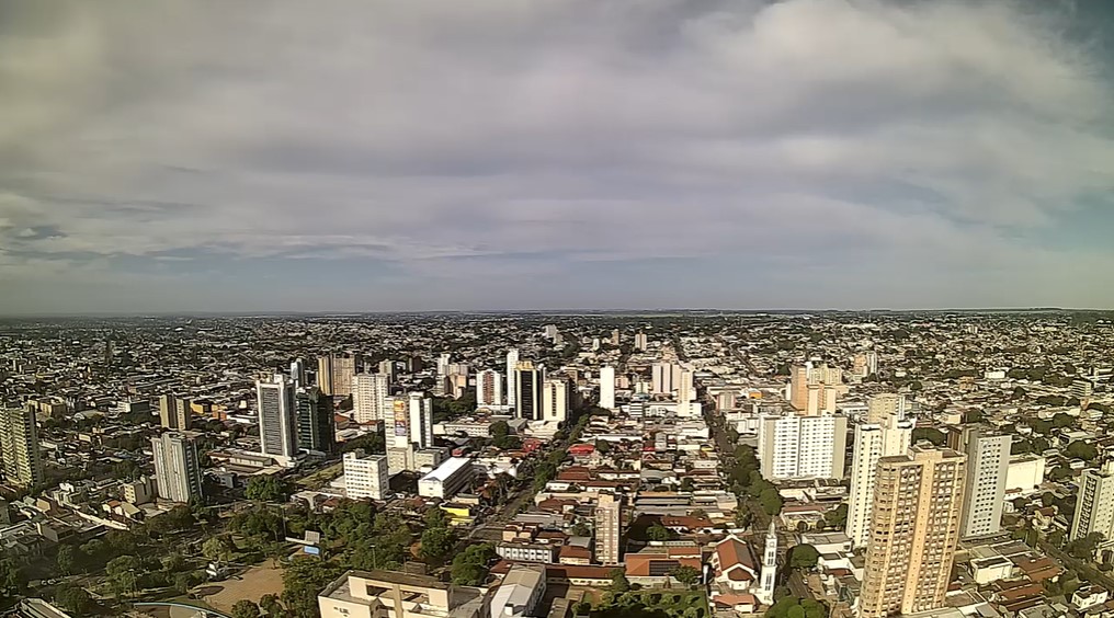 Campo Grande nesta manhã de sexta-feira