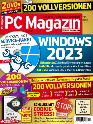 Cover: Pc Magazin November No 11 2022
