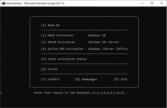 Microsoft Activation Scripts 1.4