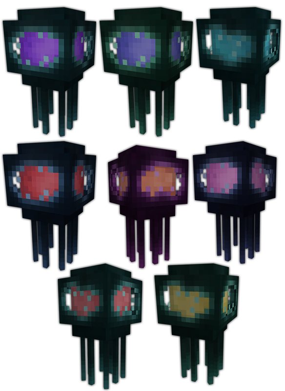 Remodeled Squids 🦑 Minecraft Texture Pack