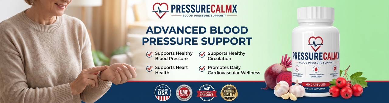 PressureCalmX Supplement Facts Label