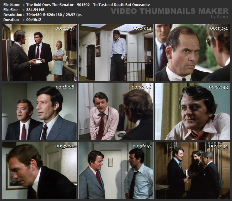 The Bold Ones The Senator - S01E02 - To Taste of Death But Once.mkv