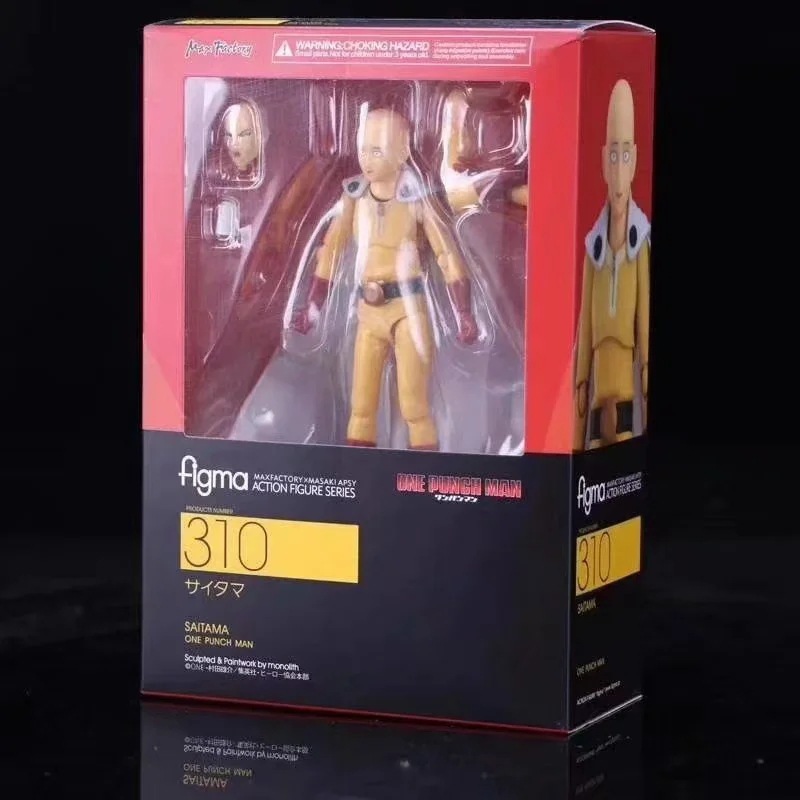 One Punch Man Anime Saitama Action Figure Figma 310 Model