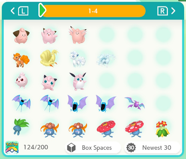 Harmony Friends' living dex, page 1-4