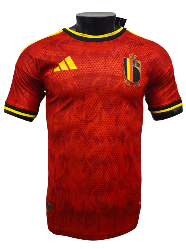2026 World Cup Belgium Home Jersey Player Version