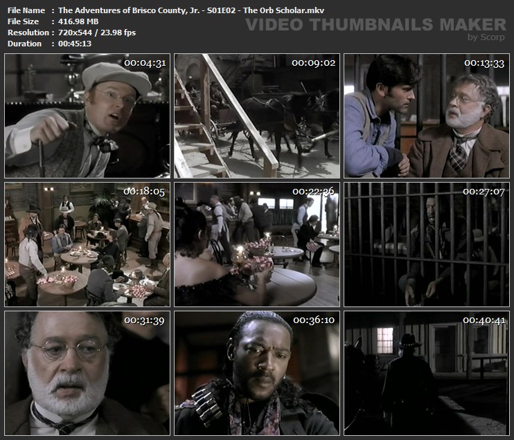 The Adventures of Brisco County, Jr. - S01E02 - The Orb Scholar.mkv