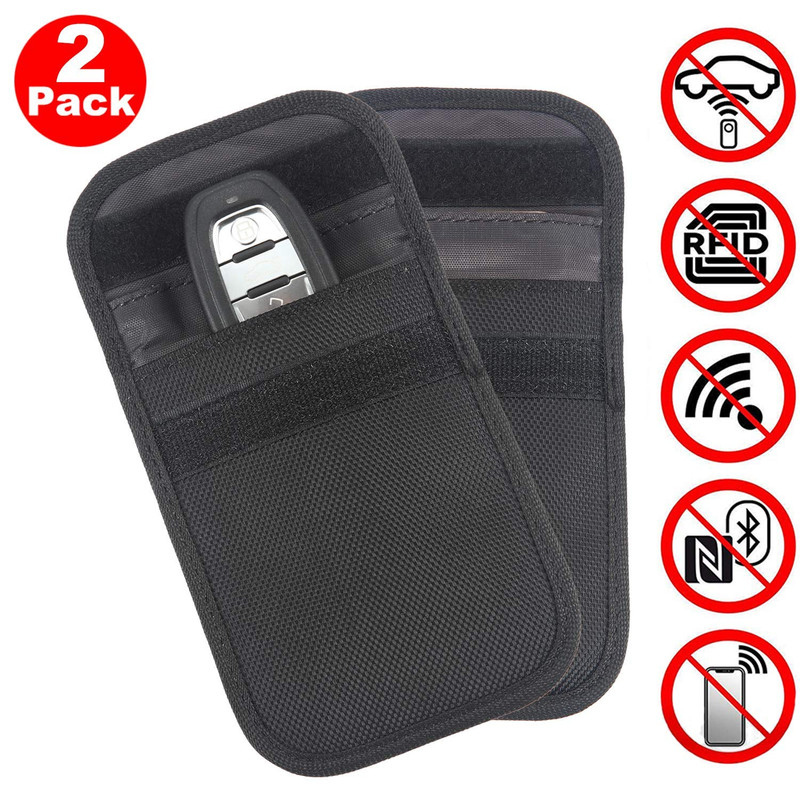 Signal Keyless Car Key Signal Blocker Faraday Bag Pouch Fob Case Purse Wniu