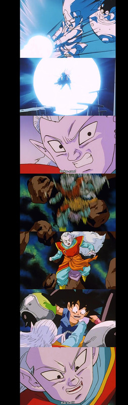 Kibito Kai senses Goku after he breaks out of Sugoroku Space