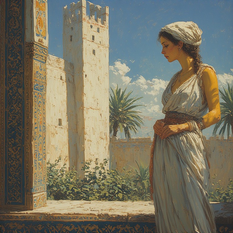 a-painting-of-a-woman-standing-(93)