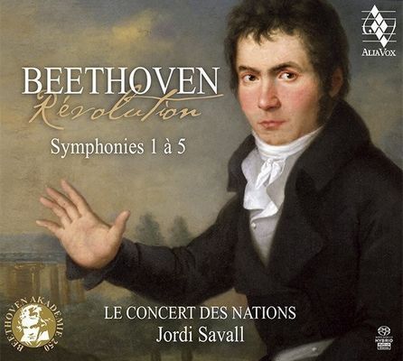 Beethoven / Le Concert Des nations / Jordi Savall - Revolution: Symphonies 1 À 5 (2020) [Hi-Res SACD Rip]