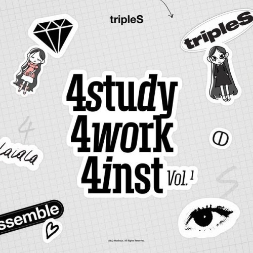 [Album] tripleS (트리플에스) – 4study4work4inst Vol.1 [FLAC / 24bit Lossless / WEB] [2024.02.02]