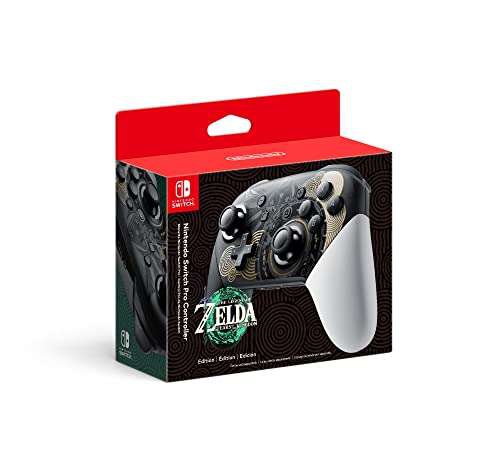 Amazon - Nintendo Switch Pro Controller - The Legend of Zelda: Tears of the Kingdom Edition (Importado de Nintendo Japón) 
