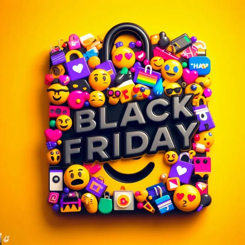 Black Friday Emojis Collection Black Friday Emojis Collection