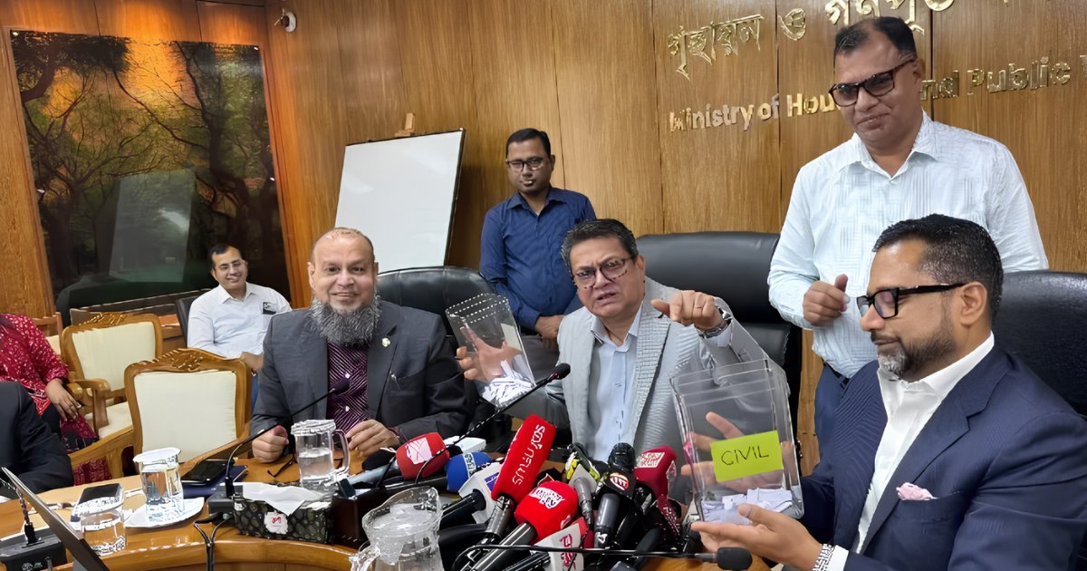 লটারির মাধ্যমে প্রকৌশলীদের বদলি-পদায়ন করা হচ্ছে: গণপূর্ত মন্ত্রী