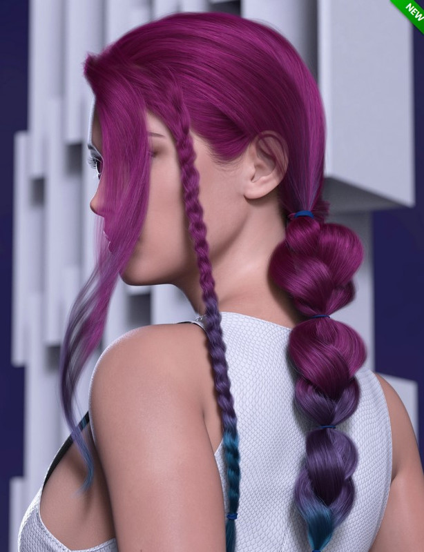 RY Xara 2021-14 Character Hair Texture Expansion