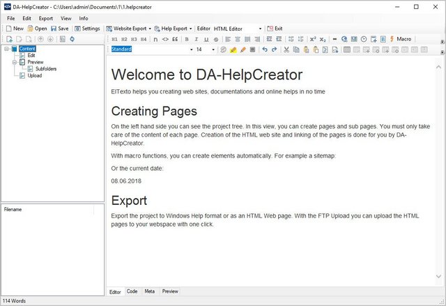 DA-Software HelpCreator 2.8.1