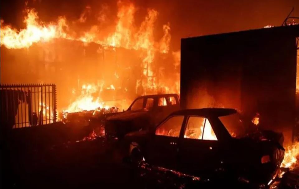 Incendios en Valparaíso